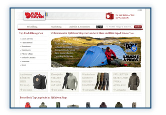 Fjällräven Outdoor Shop - Shop für Fjäll Räven Bekleidung & Ausrüstung