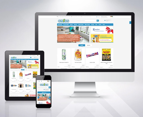 lebensmittel food online shop referenz magento