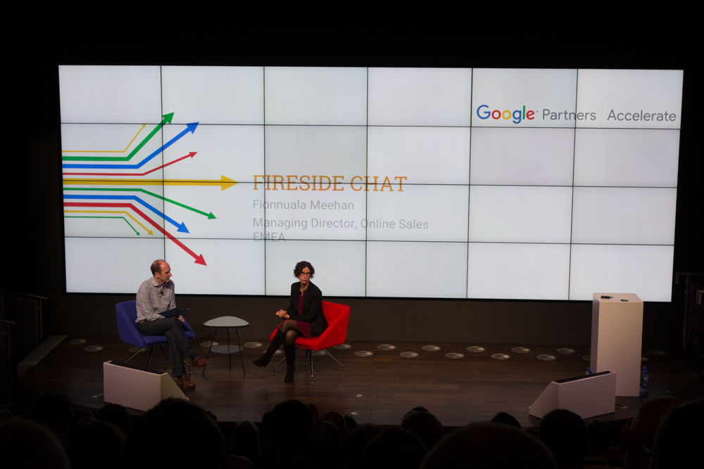 Google Partners Accelerate Fireside Chat mit Fionnuala Meehan