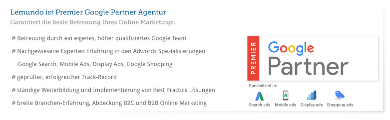 google premier partner agentur hamburg sea adwords agentur