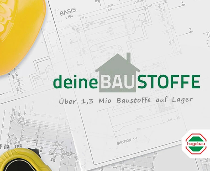 Baustoffe Magento Online Shop von Hagebau Fachhändlern