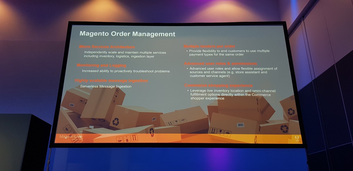 Magento Order Management - Magento Live 2019