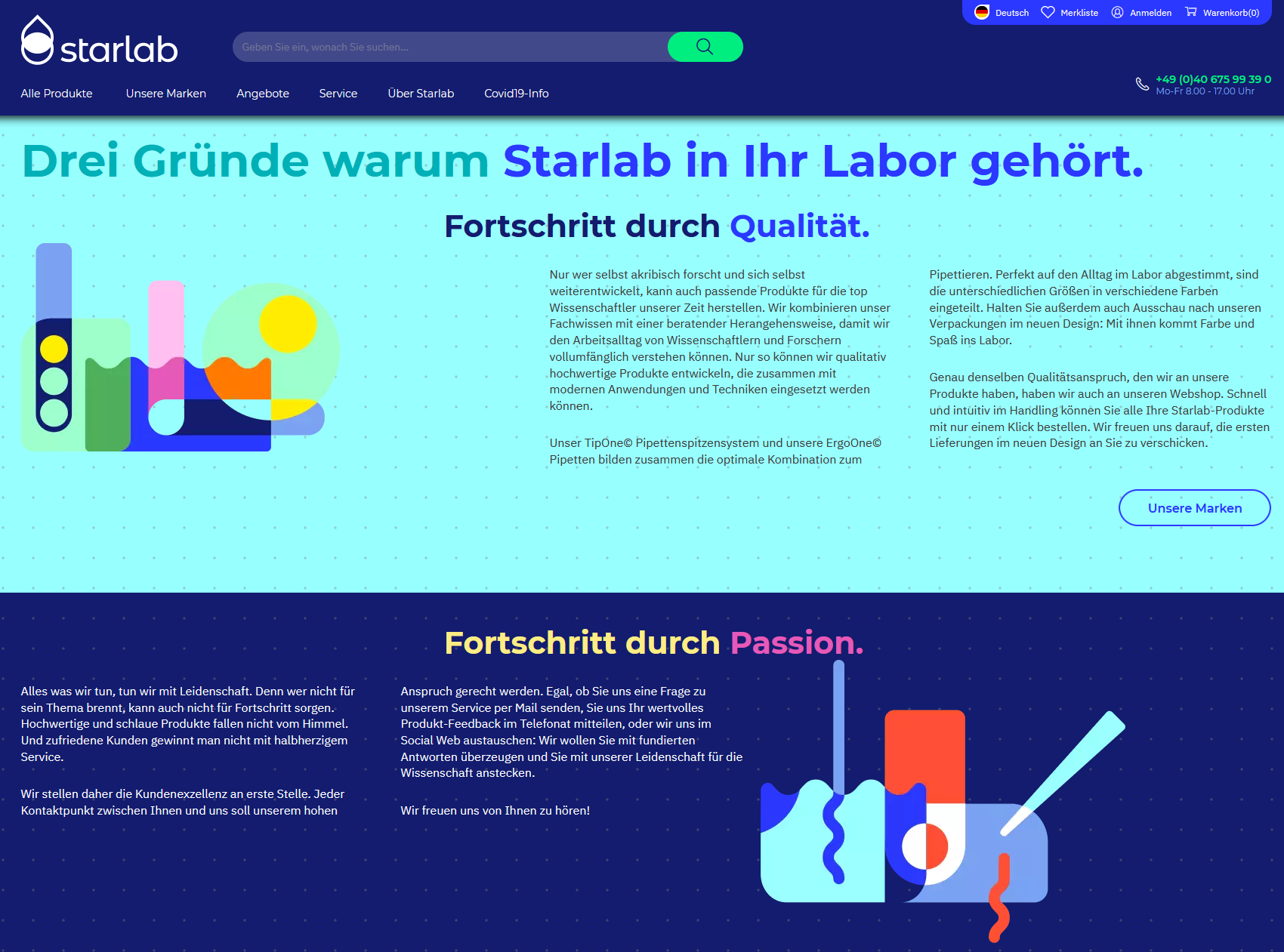 starlab adobe commerce plattform b2b