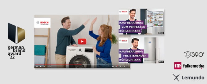 German Brand Award Bosch YouTube Video Marketing