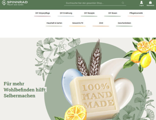 Spinnrad – Content Driven D2C E-Commerce Plattform