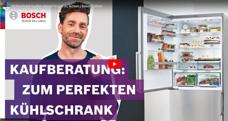 Professionelle Video Content Creation - Kühlschrank kaufen 