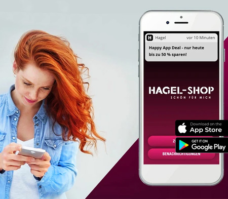 native app ecommerce b2c shop beauty hagel