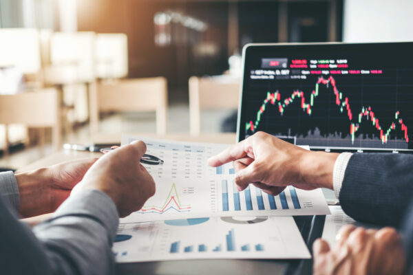 Business Team Investment Entrepreneur Trading discussing and ana