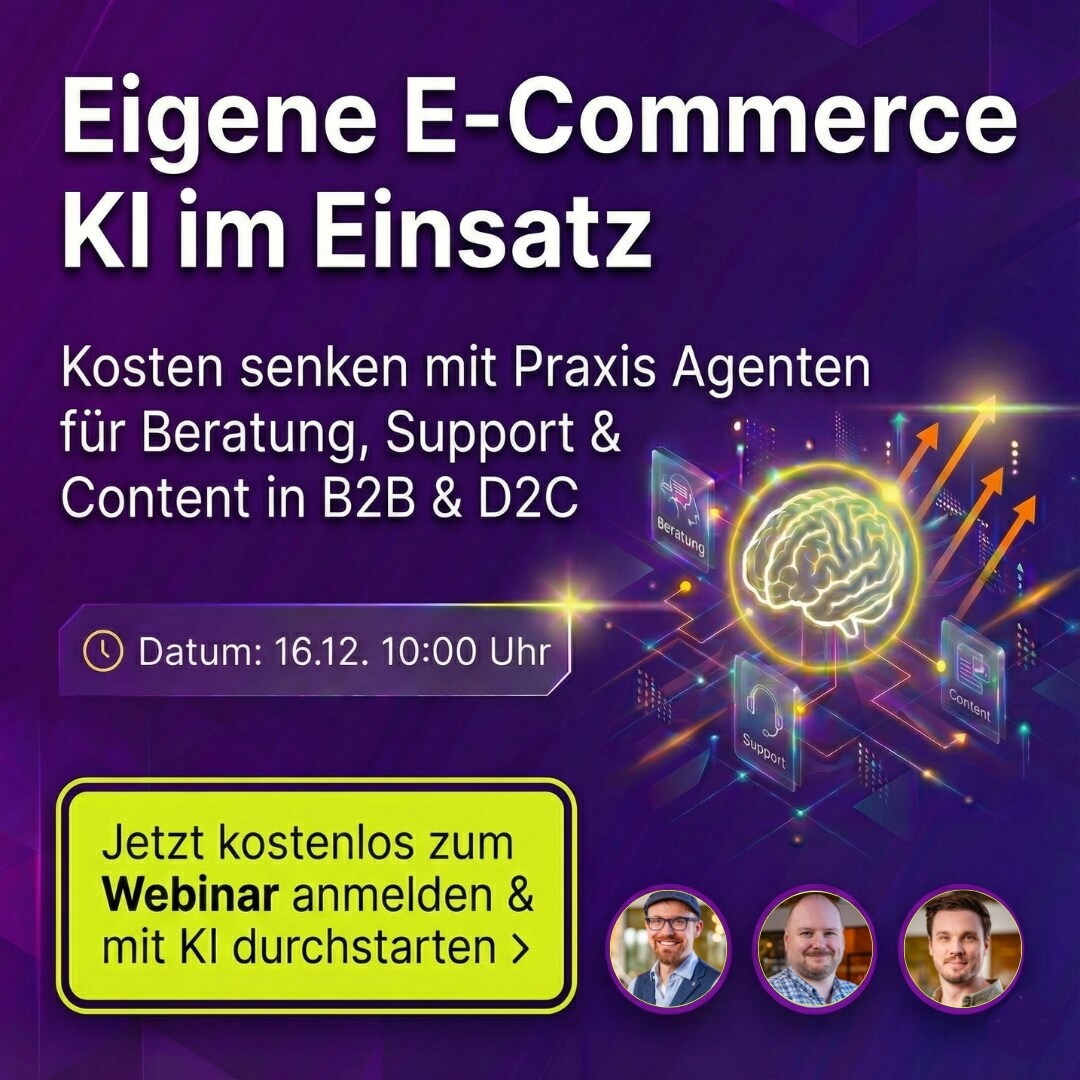 KI eCommerce Webinar Lemundo