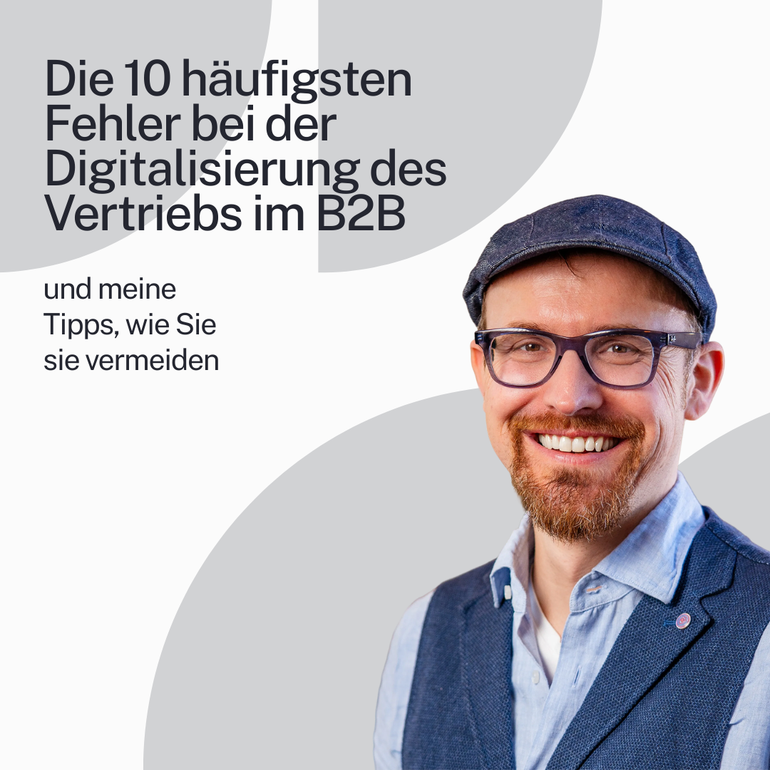 Artikelvorschaubild mit Titel und Autor zu Digitalisierung des B2B Vertriebs