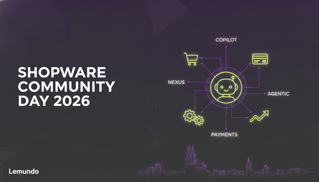 Shopware Community Day 2026: KI-Agent, Payments, Copilot und Nexus als Netzwerk vor Kölner Skyline